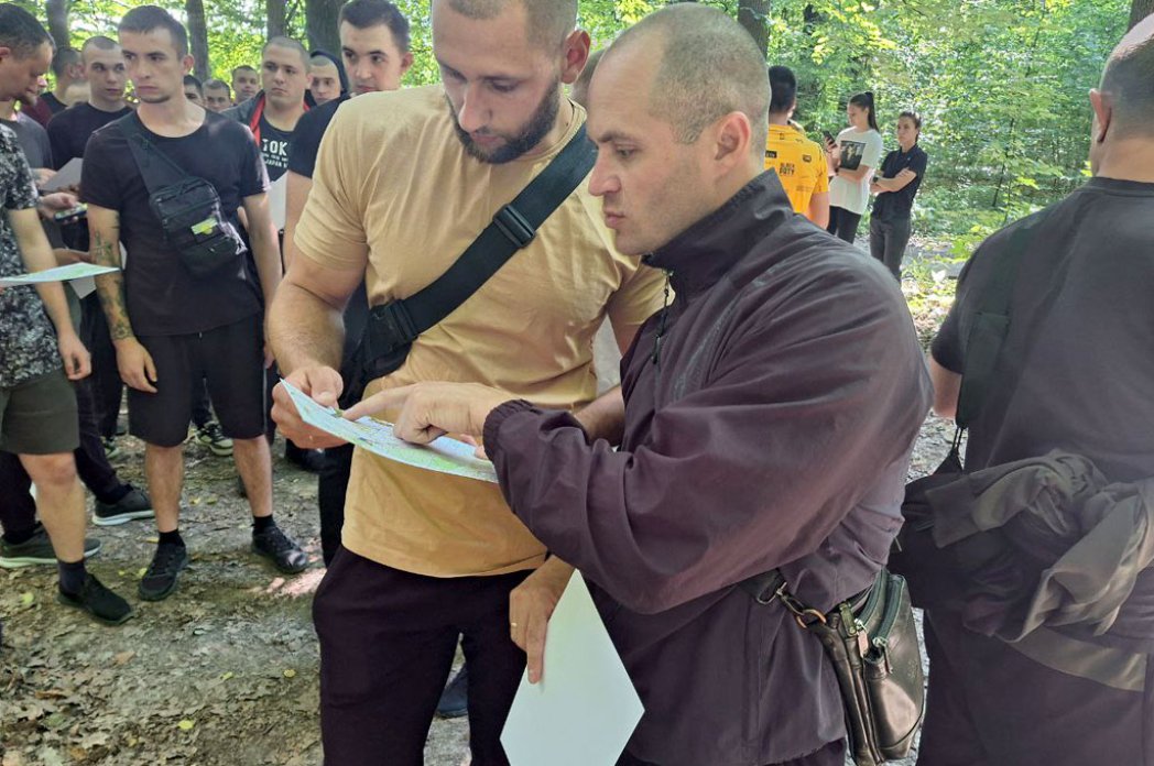 Орієнтування на місцевості на практиці