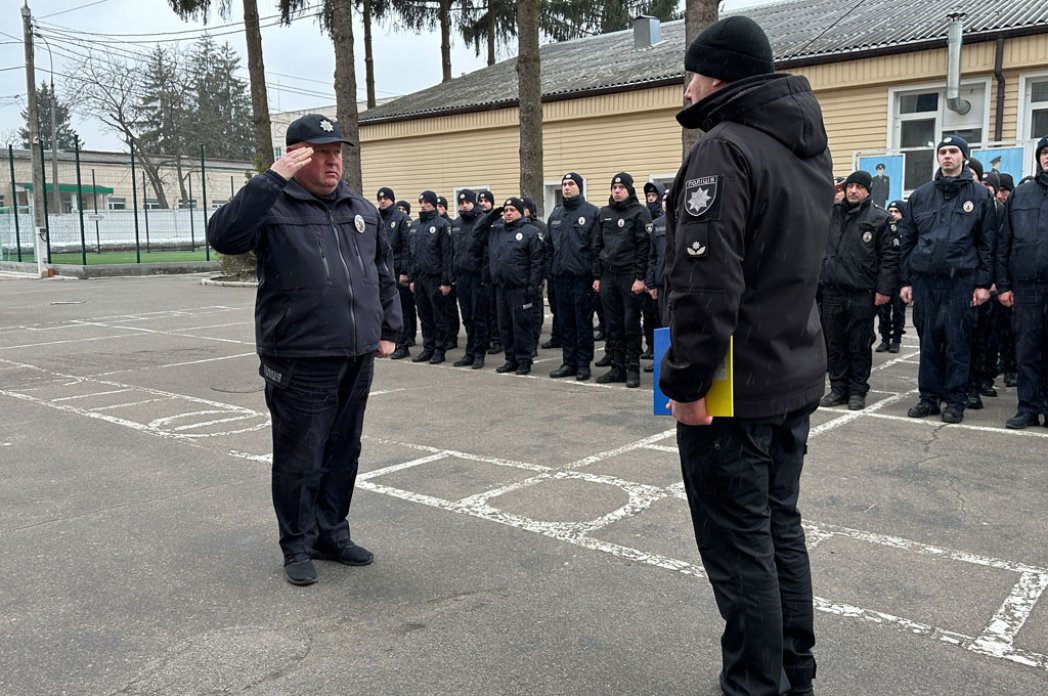 Черговий випуск поліцейських